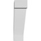 Ekena Millwork 5-in. W x 18-in. D x 18-in. H Burlington Architectural Grade PVC Knee Brace BRCP05X18X18BUR - alternate 3